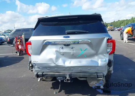 2020 Ford Explorer Xlt из США, поврежденный, VIN 1FMSK8DHXLGC87257